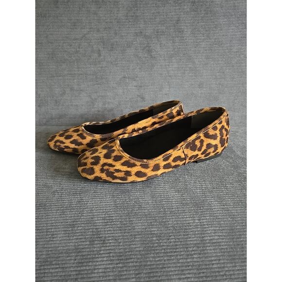 Vionic Women's Orinda Suede Ballet Flats Brown Leopard 6.5 PRE-OWN EUC - Picture 4 of 11